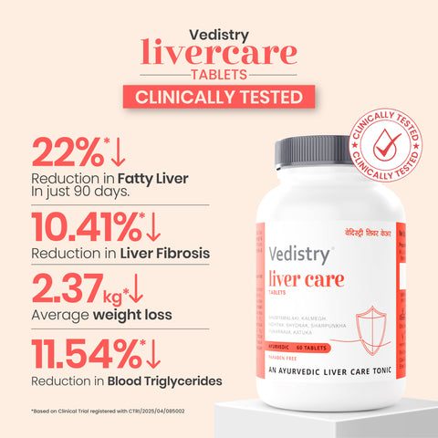 Vedistry Liver Care Tablets for Fatty Liver