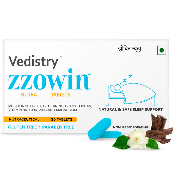 Zzowin Tablets for Insomnia & Better Sleep