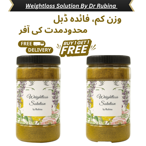 Weightloss Solution (3 Month Plan) By Dr Rubina